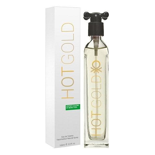 Benetton Hot Gold EDT For Women 100ml - Thescentsstore